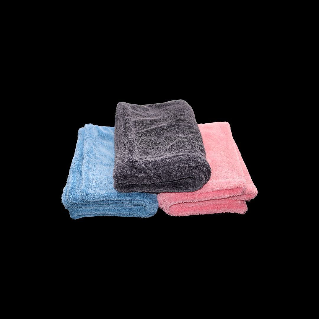 Twisted Dry Towel Double Layer – 60×90 cm, 1300 GSM Mikrofaser-Trockentuch